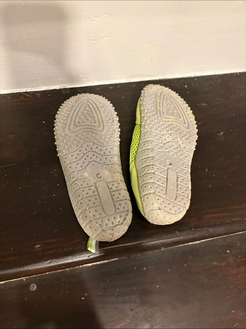 Women's Neon Lime Slip-On Water Shoes - Lightweight Comfort